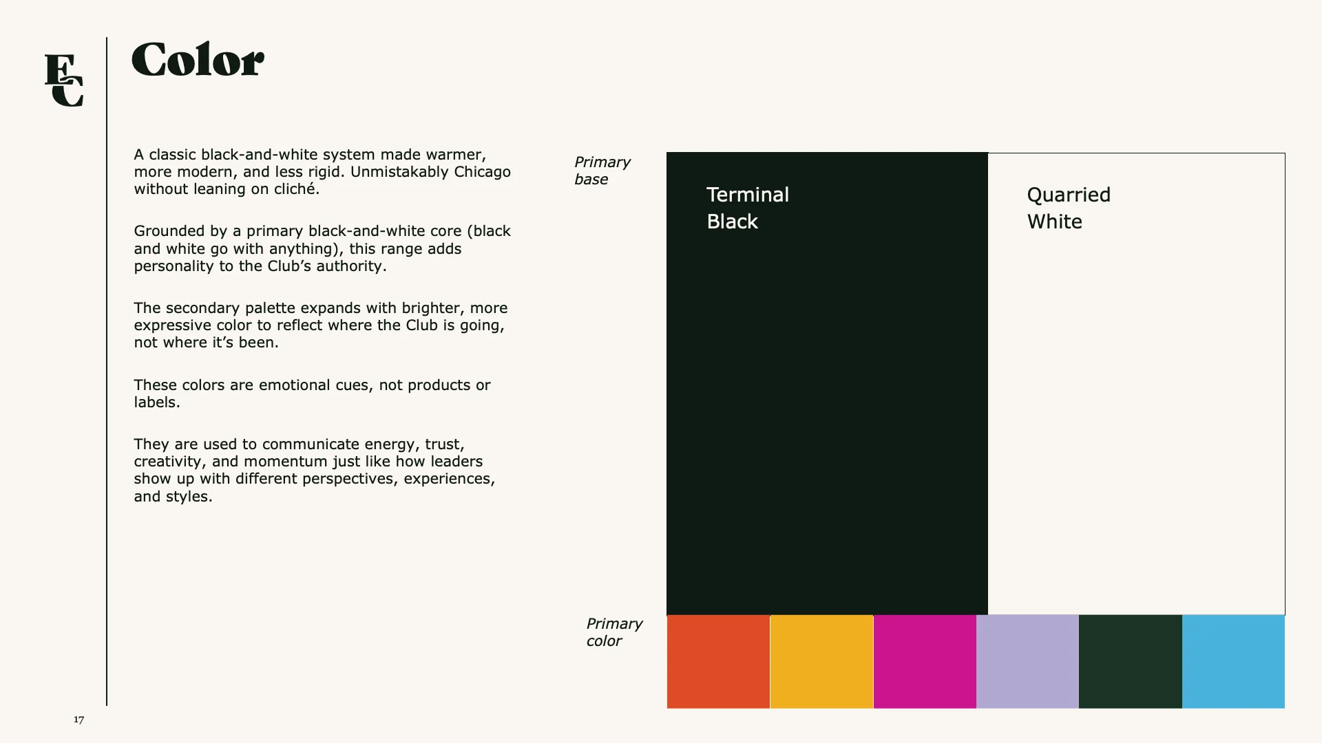 Brand guide — Color